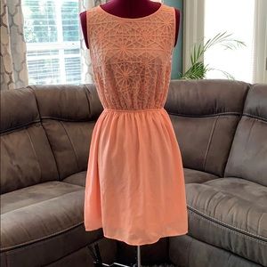Peach Dress- NWOT